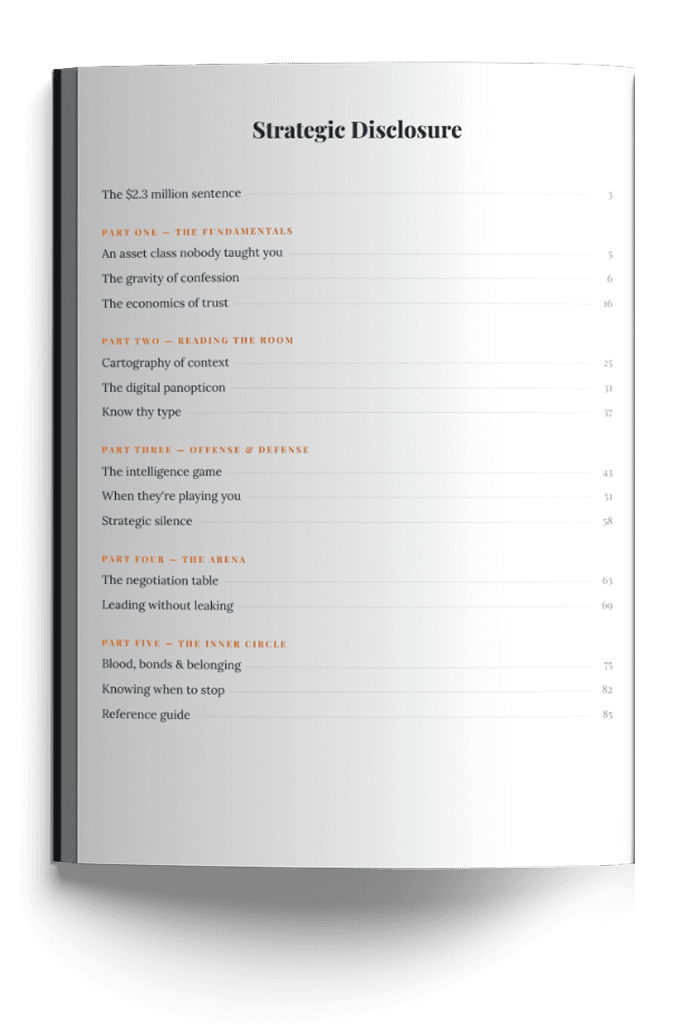 Book preview left page